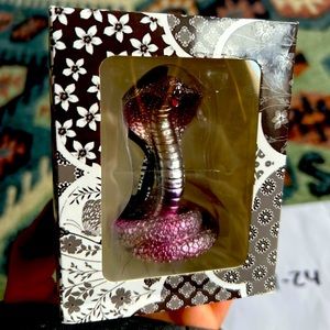 🖤🐍 Taylor Swift Reputation Snake Karyn Ornament BNWOT🐍🖤